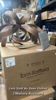 *TOM RAFFIELD SKIPPER FLOOR LAMP / APPEARS TO BE NEW, OPENED BOX / STAFF REF: B