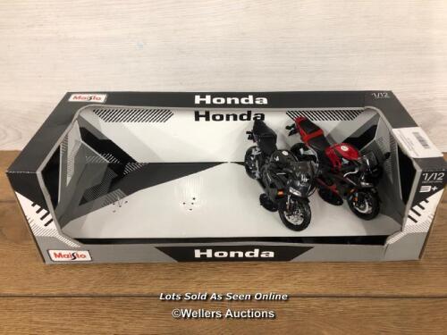 *MAISTO HIGHLY DETAILED MOTORCYCLES SET / X2