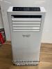 *MEACO MEACOCOOL 9K BTU PORTABLE AIR CONDITIONER & HEATER / POWERS UP/ SIGNS OF USE