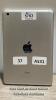 *APPLE IPAD MINI 3 / A1599 / 16GB / SERIAL: DLXNM2RLG5V2 / I-CLOUD (ACTIVATION) LOCKED / POWERS UP & APPEARS FUNCTIONAL / STAFF REF: C [37-02/01] - 2