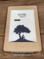*AMAZON KINDLE PAPERWHITE / DP75SDI / POWERS UP & APPEARS FUNCTIONAL / STAFF REF: C [6-02/01]