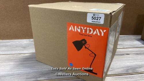 *JOHN LEWIS ANYDAY TONY DESK LAMP / MULTI / MINIMAL SIGNS OF USE / NOT FULLY TESTED / STAFF REF:A