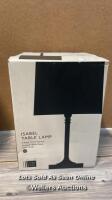 *JOHN LEWIS ISABEL TOUCH TABLE LAMP / MINIMAL SIGNS OF USE / NOT FULLY TESTED / STAFF REF:A