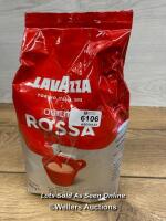 *X1 BAG OF LAVAZZA ROSSA GROUND COFFEE - 1000G