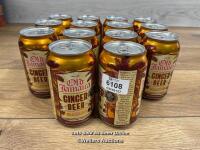 *APPROX 14 OLD JAMAICA GINGER BEER - EACH 330ML