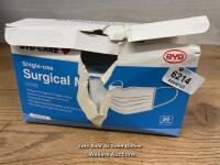 *BYD SINGLE USE SURGICAL TYPE IIR FACE MASK