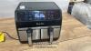 *SUR LA TABLE AIR FRYER WITH X2 3.8L DRAWERS / POWERS UP / MINIMAL SIGNS OF USE