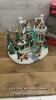 *DISNEY ANIMATED CHRISTMAS HOLIDAY HOUSE TABLE TOP ORNAMENT WITH LED LIGHTS & SOUNDS / POWERS UP / APPEARS NEW OPEN BOX - 2