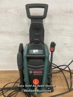*BOSCH UNIVERSAL AQUATAK PRESSURE WASHER 135 / POWERS UP / SIGNS OF USE
