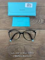 *TIFFANY & CO GLASSES WITH LENSES NOT ATTACHED / MINIMAL SIGNS OF USE