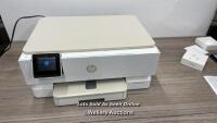 *HP ENVY INSPIRE 7220E ALL-IN-ONE HP+ WIRELESS PRINTER / POWERS UP / MINIMAL SIGNS OF USE