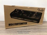 *FENDER MS4 FOOTSWITCH / NEW