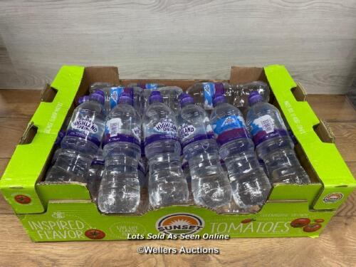 BOX OF HIGHLAND SPRING WATER 750ML BBE - OCTOBER 2024