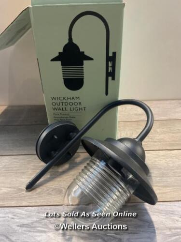*JOHN LEWIS WICKHAM OUTDOOR WALL LIGHT / SIGNS OF USE