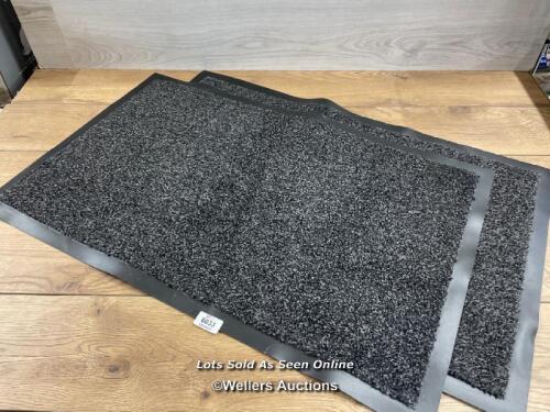 *WASHABLE INDOOR MATS (50X80CM) / MINIMAL SIGNS OF USE