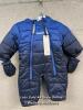 CHILDRENS NEW BENCH SNOW SUIT / 0-3M