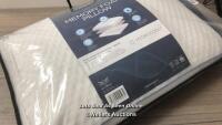 *SNUGGLEDOWN CLIMATE CONTROL MEMORY FOAM PILLOW / APPEARS NEW