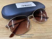 *ELLE LADIES CLAM SUNGLASSES / NO VISIBLE MARKS OR SCRATCHES
