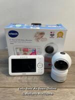 *VTECH 5" PAN & TILT VIDEO MONITOR WITH NIGHT LIGHT AND PROJECTION / VM5463 / CAMERA /MONITOR/NO MAINS CABLES