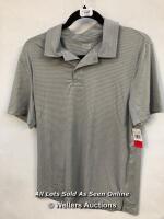 *GENTS NEW 32 DEGREE COOL PERFORMANCE POLO SHIRT - M