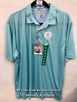*GENTS NEW GREG NORMAN COOLING POLO SHIRT - XL
