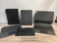 *X5 CASES WITH KEYBOARD INCL. APPLE / A2038, A2840 [LOCATION: D]