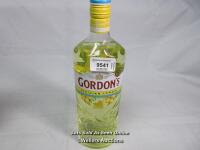 *NEW GORDON'S SICILIAN LEMON DISTILLED GIN - 37.5%VOL, 1L