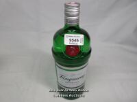 *NEW TANQUERAY LONDON DRY GIN - 47.3%VOL, 1L
