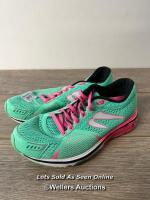 *NEWTON WOMEN'S GRAVITY 7 ATHLETIC SHOES SIZE 7.5 TURQUOISE PINK W000218