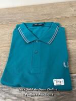 *XL FRED PERRY TWIN TIPPED POLO SHIRT M3600 FANFARE/50 COTTON NEW XL GENUINE