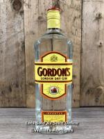 GORDON'S LONDON DRY GIN, 1L, 47.3% VOL