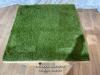 *SOLID TIMBER TABLE WITH ARTIFICIAL GRASS TOP, 49CM (H) X 90CM (W) X 90CM (W) / ITEM LOCATION: BRISTOL (BS35), FULL ADDRESS WILL BE GIVEN TO WINNING BIDDER - 3