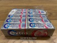 *EXTRA WHITE BUBBLE MINT CHEWING GUM