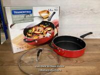 *TRAMONTINA SAUTE PAN - 5.2L / MINIMAL IF ANY SIGNS OF USE
