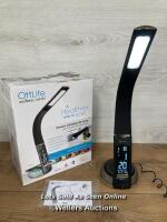 *OTTLITE WELLNESS LED DESK LAMP / MINIMAL SIGNS OF USE, POWERS UP, NOT FULLY TESTED
