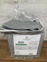 *BOUTIQUE LIVING 800 THREAD COUNT EGYPTIAN 6PC. SUPER KING BED SET / NEW, DAMAGED PACKAGING