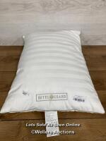 *HOTEL GRAND DOWN ROLL PILLOW (ONE) / MINIMAL SIGNS OF USE