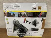 *SCOSCHE PRO CHARGE 4 MAGNETIC EXTENDO MOUNT + CAR CHARGER BUNDLE / APPEARS NEW, OPENED PACKAGING