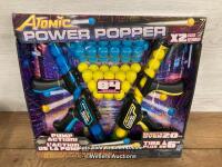 *ATOMIC POWER POPPER 2 BLASTER BATTLE PACK / NEW