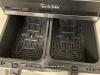 *SUR LA TABLE AIR FRYER WITH X2 3.8L DRAWERS / MINIMAL SIGNS OF USE, POWERS UP, NOT FULLY TESTED - 3
