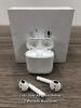 *APPLE AIRPODS 2ND GEN MV7N2ZMA WITH CHARGING CASE / CASE NOT CHARGING, UNTESTED