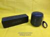 *X2 PORTABLE WIRELESS SPEAKERS INCL. ANKER AND SONY MODEL SRS-XB10