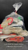*BAG OF TRAINERS INCL. ADIDAS, NEW BALANCE AND POLO [249-20/02]