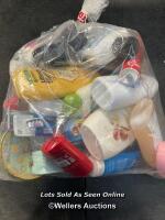 *BAG OF PART USED COSMETICS