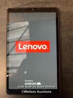 *LENOVO TAB M8 / WI-FI / TB-8505F / SN: HGT6Q6AY / GOOGLE ACCOUNT LOCKED / POWERS UP & APPEARS FUNCTIONAL