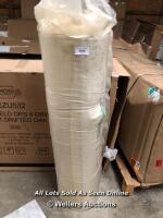 *3 ZONE MEMORY FOAM MATTRESS / SIZE: DOUBLE (4'6) / APPEARS TO BE NEW - OPEN BOX / ALL ITEMS HAVE STOCK IMAGES WITH ACTUALS AS THE 2ND IMAGE. COLLECTED AND BOOKED FOR HOMESTEAD FARM. [2994]