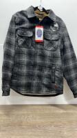 *GENTS NEW JACHS NY. HEAVY WEIGHT FLANNEL SHIRT / M