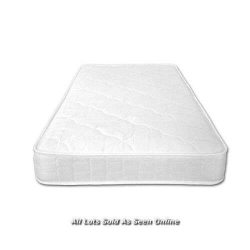 *AIRSPRUNG BEDS REVIVO KIDS ANTI ALLERGY REGULAR OPEN COIL MATTRESS / SIZE: SINGLE (3') / UN OPENED OLD STOCK / ALL ITEMS HAVE STOCK IMAGES WITH ACTUALS AS THE 2ND IMAGE. COLLECTED AND BOOKED FOR HOMESTEAD FARM. [2994]