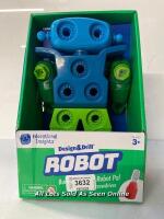 *LEARNING RESOURCES DESIGN & DRILL ROBOT [2996]