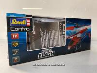 *REVELL CONTROL 23814 FLASH RC HELICOPTER, RED [2996]